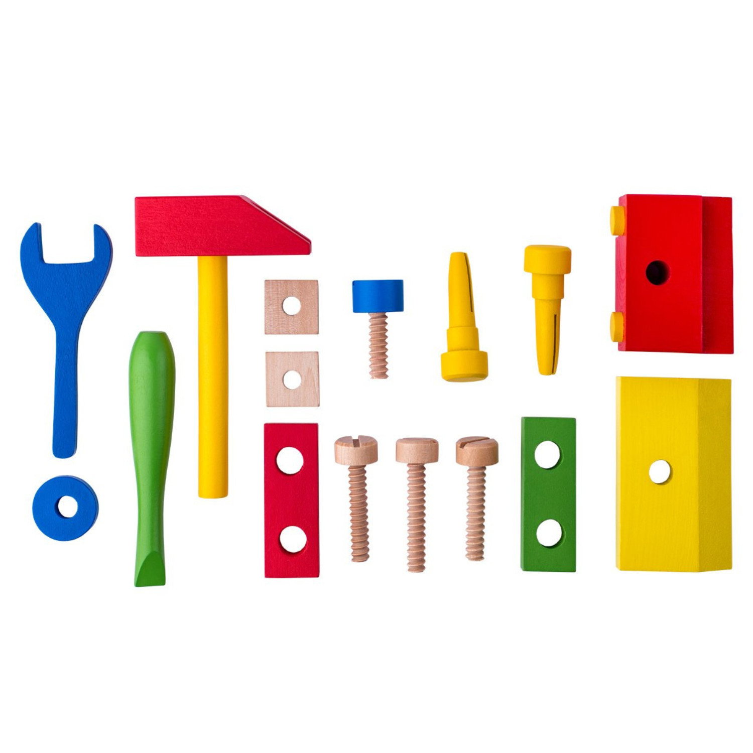 Дървен конструктор Камионче