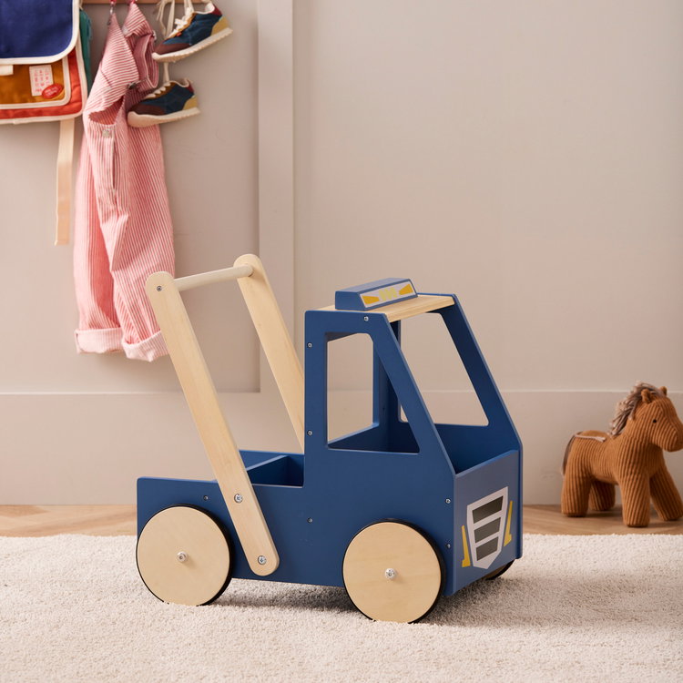 Дървена проходилка Камионче