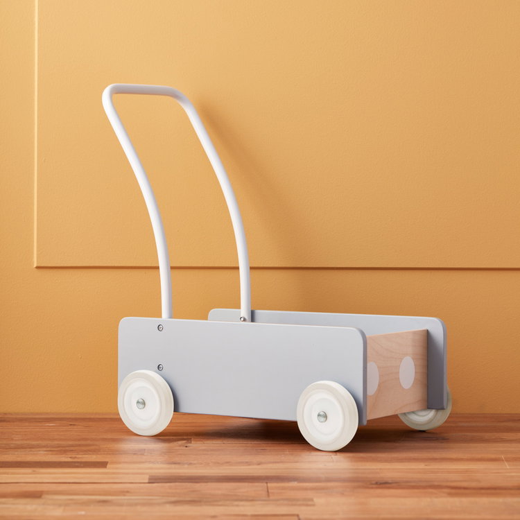 Дървена проходилка Количка