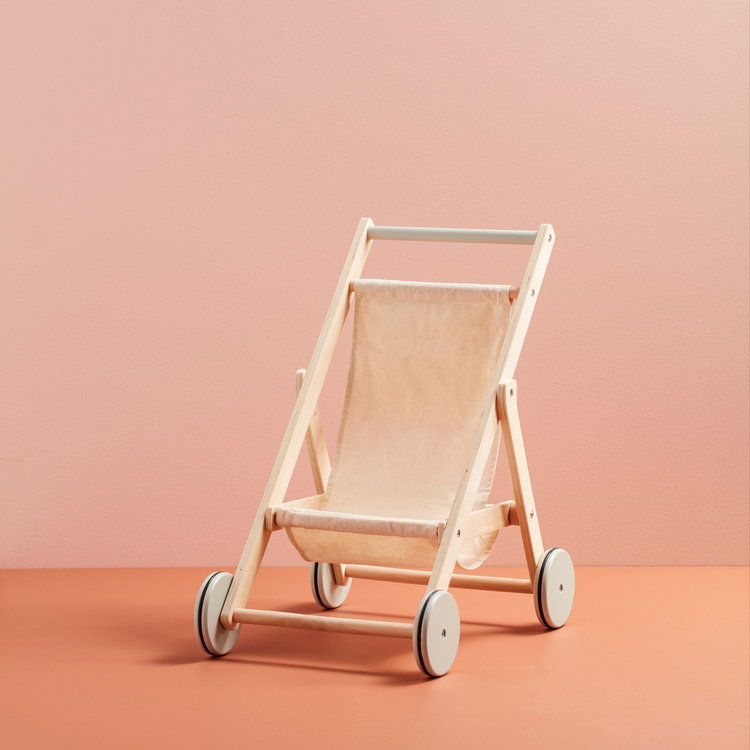 Дървена количка за кукли Summer