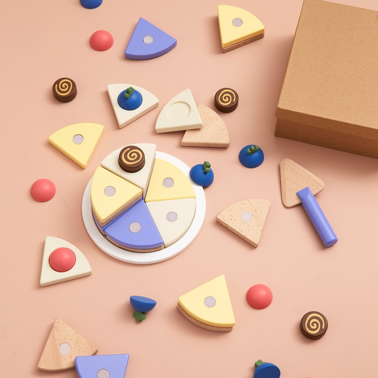 Дървена торта за сглабяне