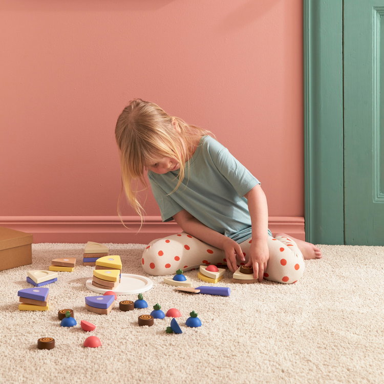 Дървена торта за сглабяне