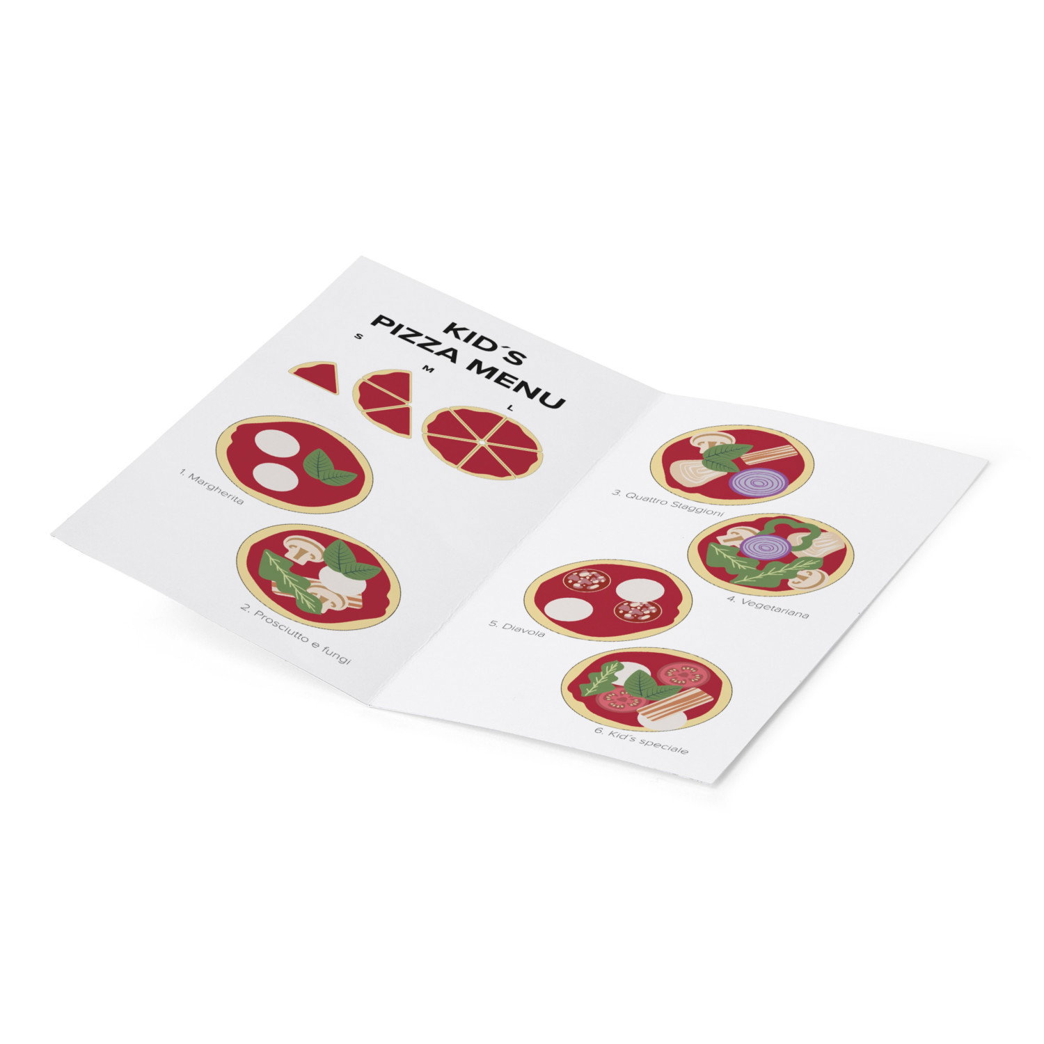 Дървен комплект Италианска пица