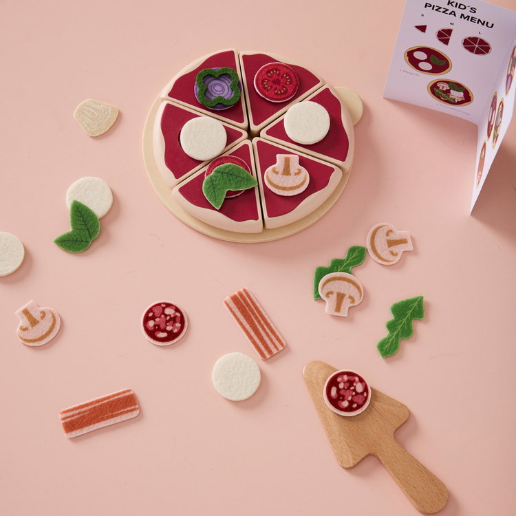 Дървен комплект Италианска пица