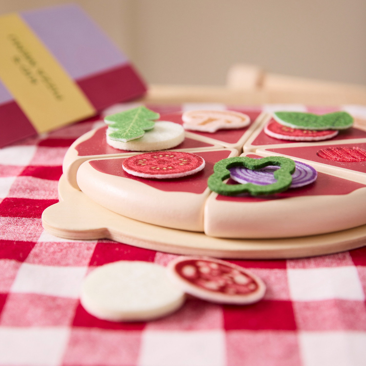 Дървен комплект Италианска пица