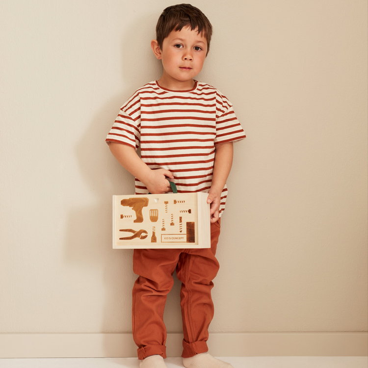 Дървен комплект Куфар с инструменти