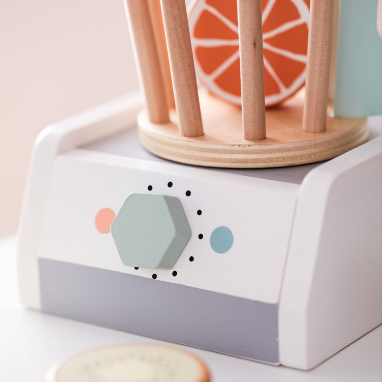 Дървен комплект Блендер с плодове