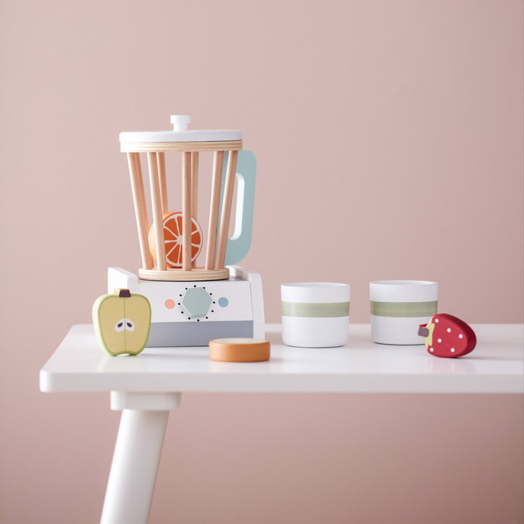 Дървен комплект Блендер с плодове