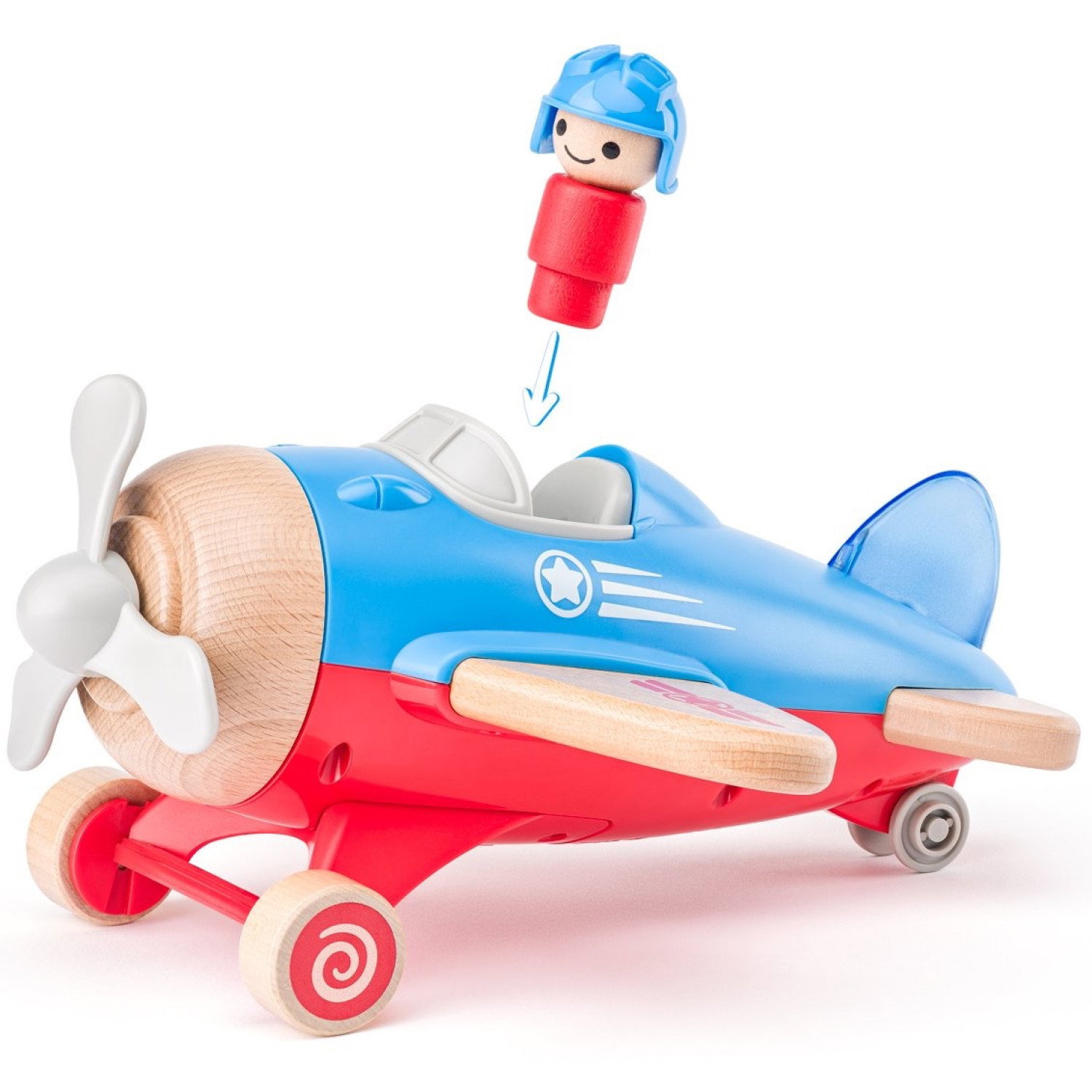 Самолет със звук и светлина