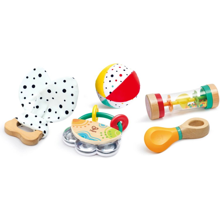 Бебешки сензорен  комплект 5в1 , Hape