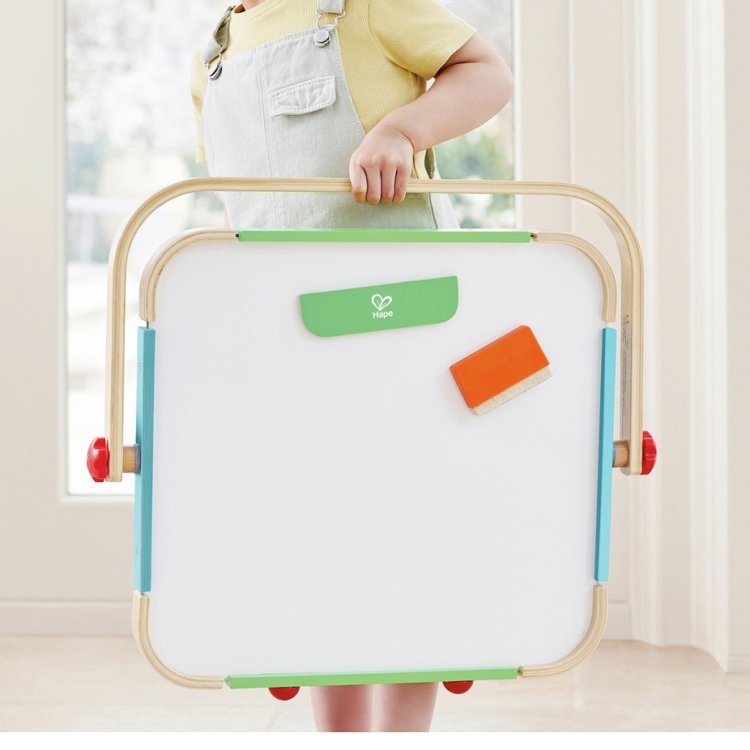 Дървена двустранна дъска Арт студио, Hape