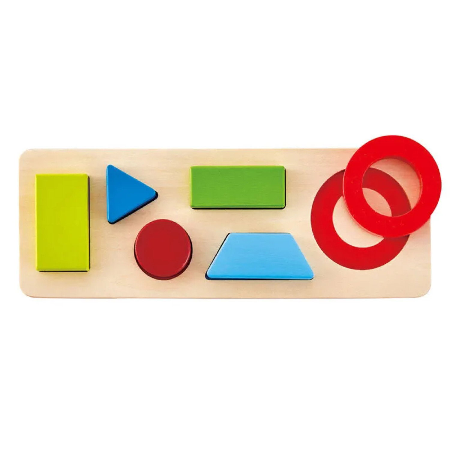 Дървен геометричен пъзел, Hape
