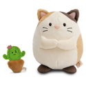 Мека играчка коте Анджи с кактус