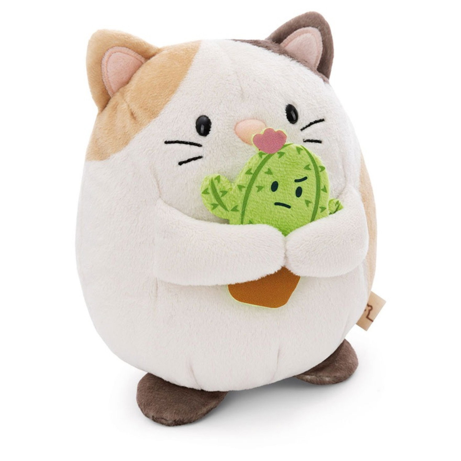 Мека играчка коте Анджи с кактус