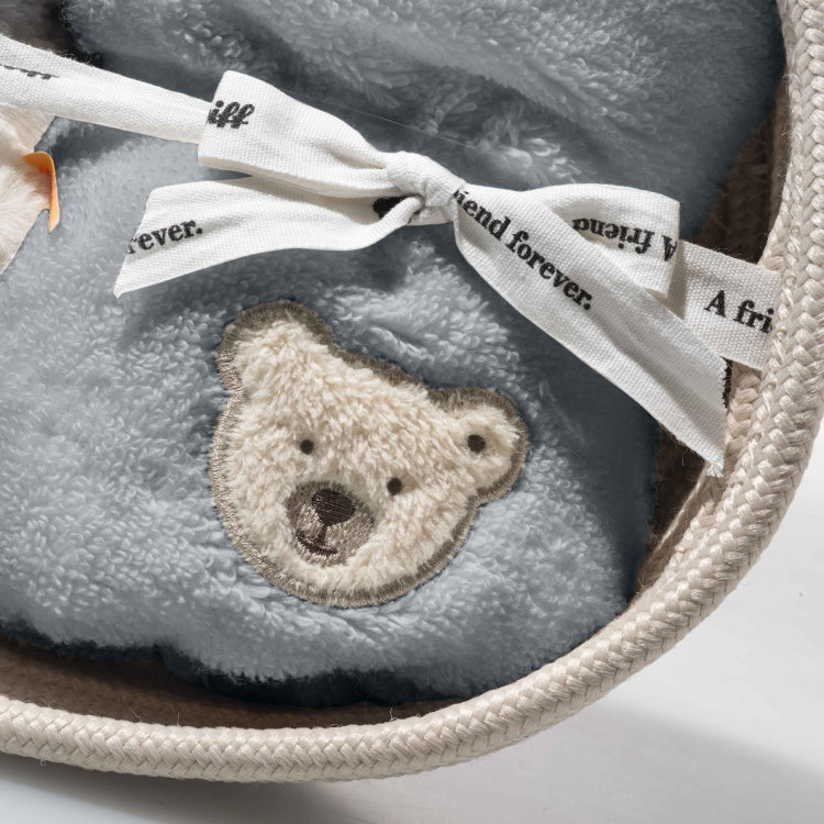 Lio penguin with rattle and bib gift set