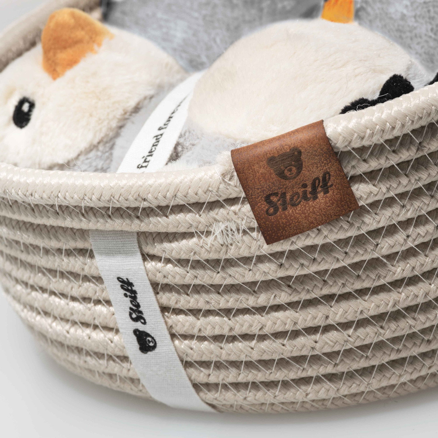 Lio penguin with rattle and bib gift set