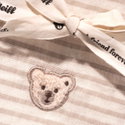 Gilda goose grip toy with rattle and burp cloth gift set