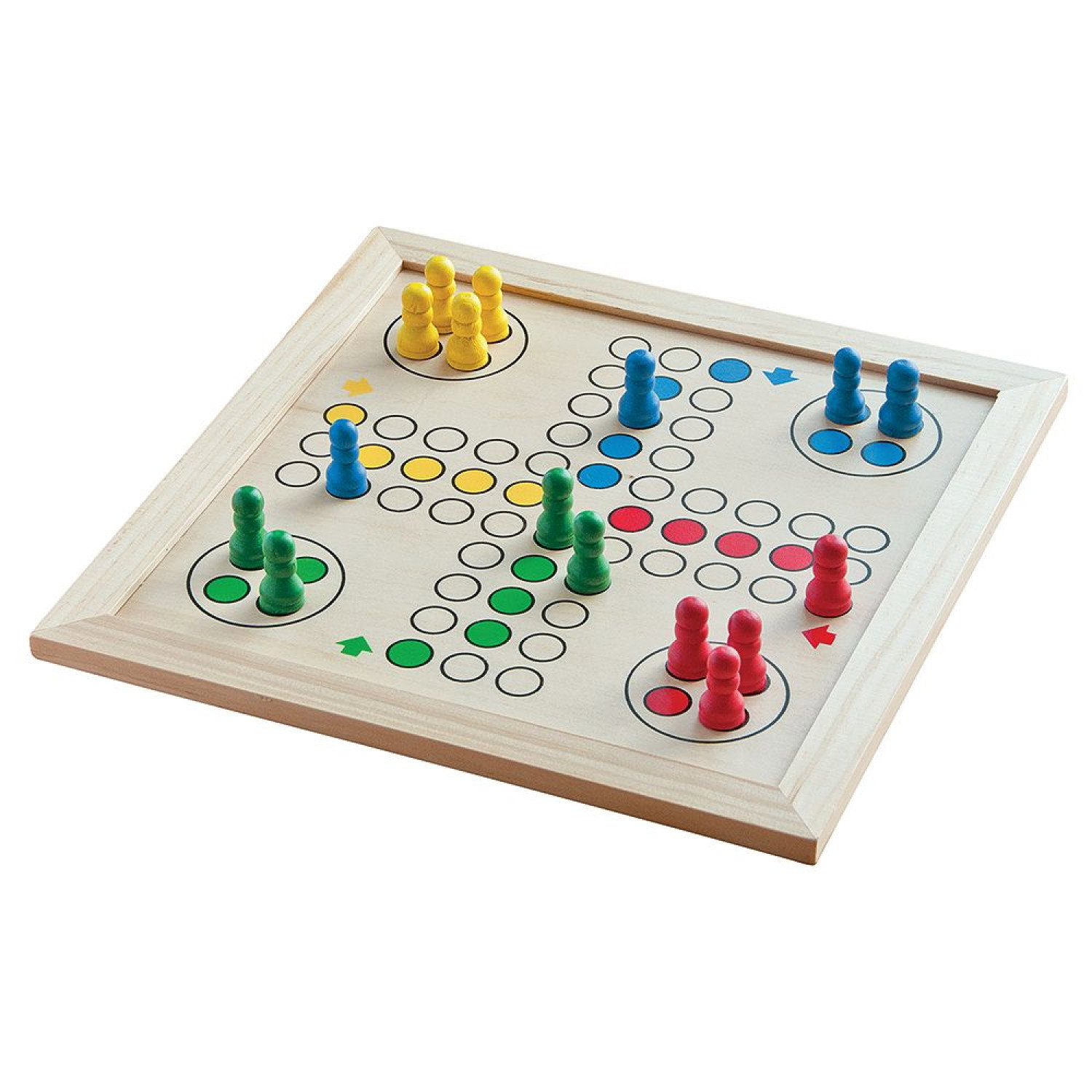 Дървен комплект класически настолни игри