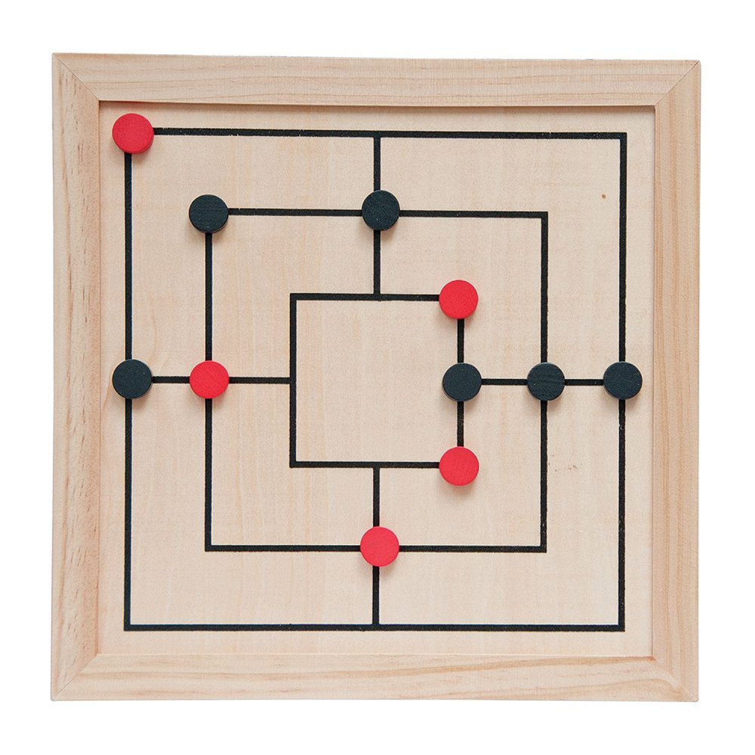 Дървен комплект класически настолни игри