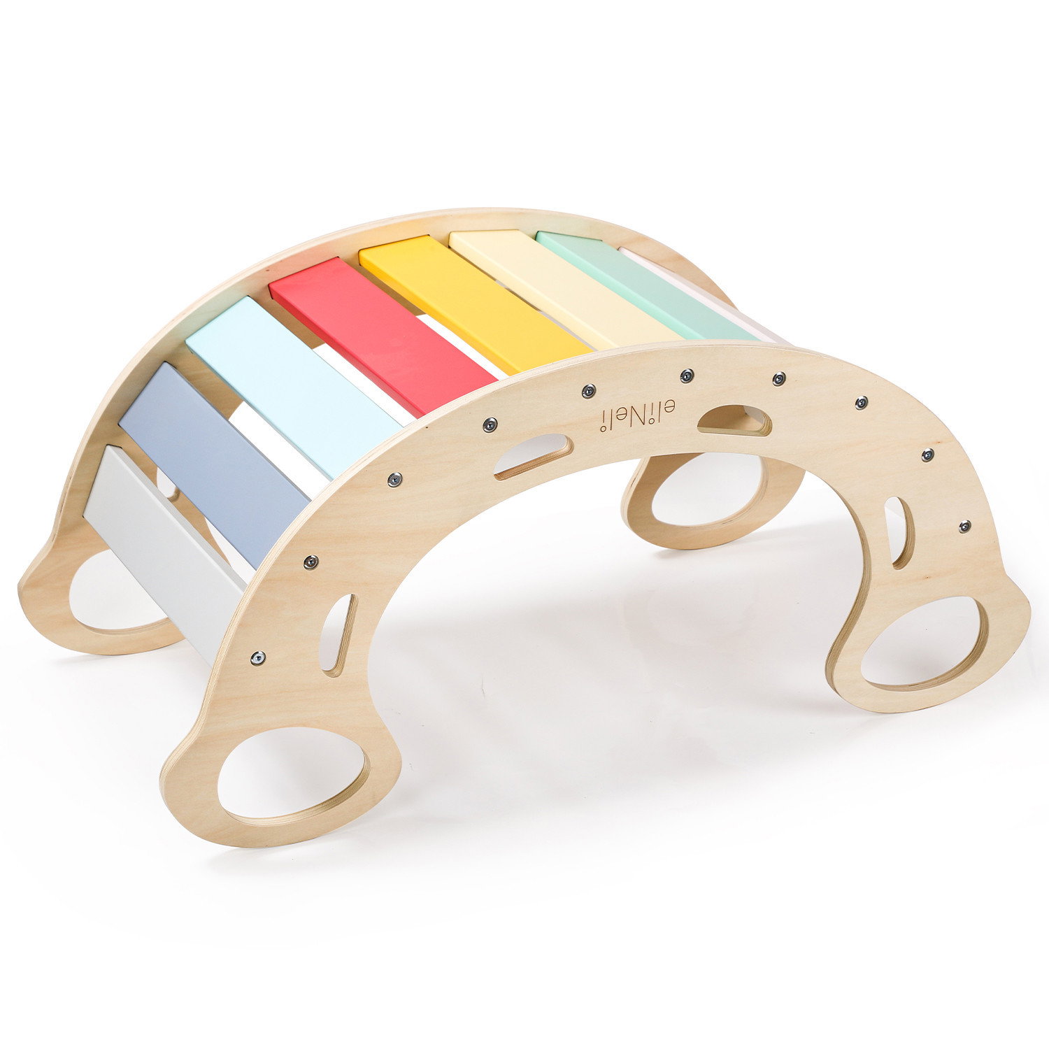 Дървена Монтесори люлка 5в1 с борд 2в1