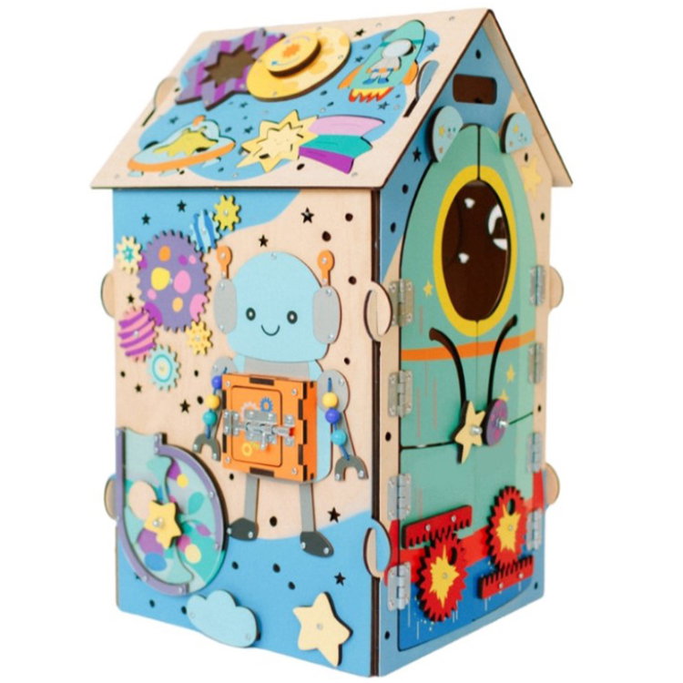 Образователна Къщичка с LED осветление Космос