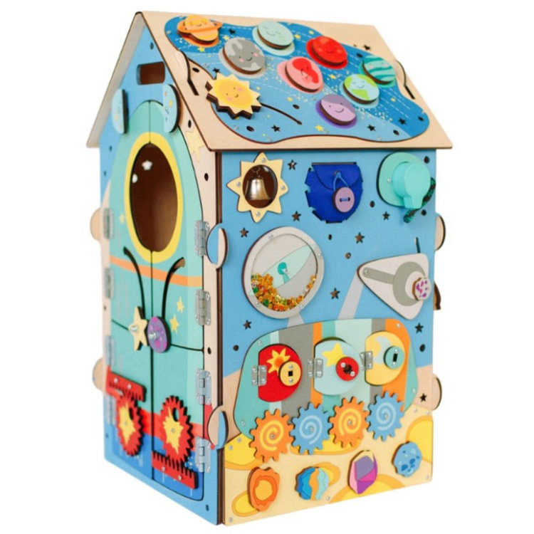 Образователна Къщичка с LED осветление Космос