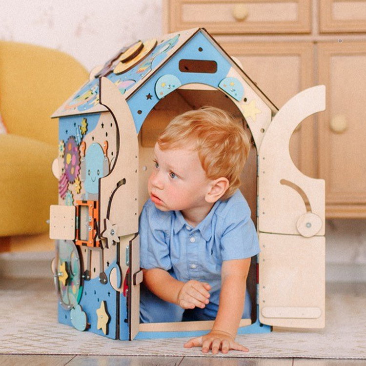 Образователна Къщичка с LED осветление Космос