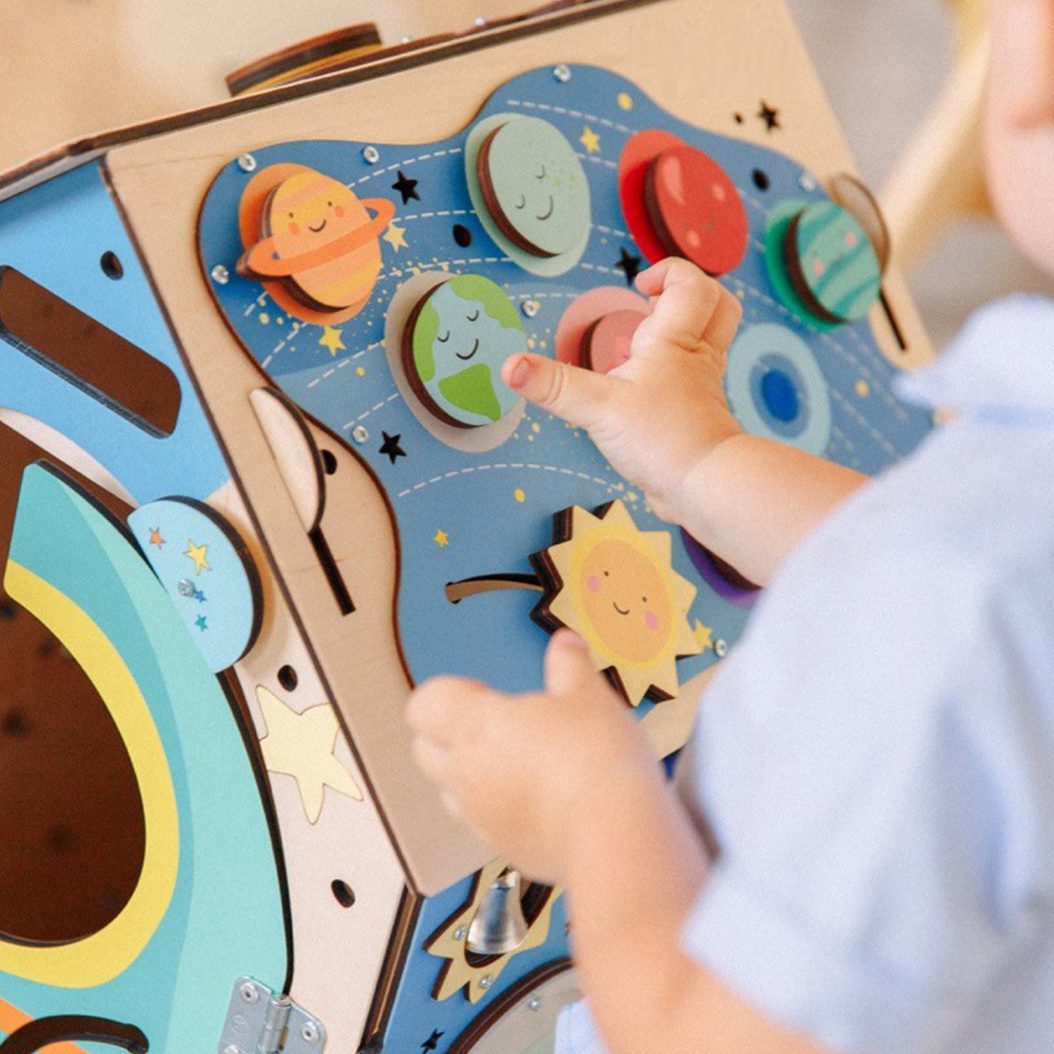 Образователна Къщичка с LED осветление Космос