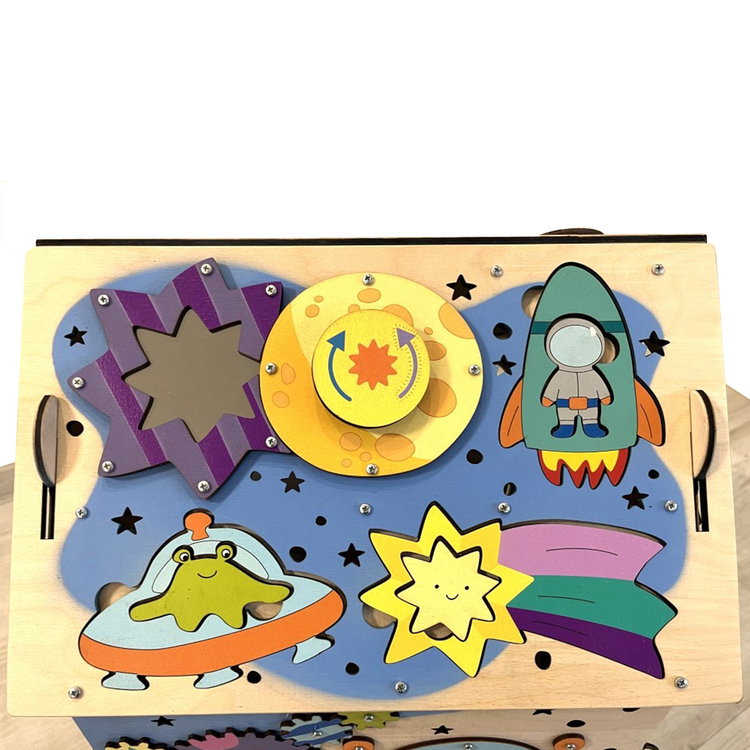 Образователна Къщичка с LED осветление Космос