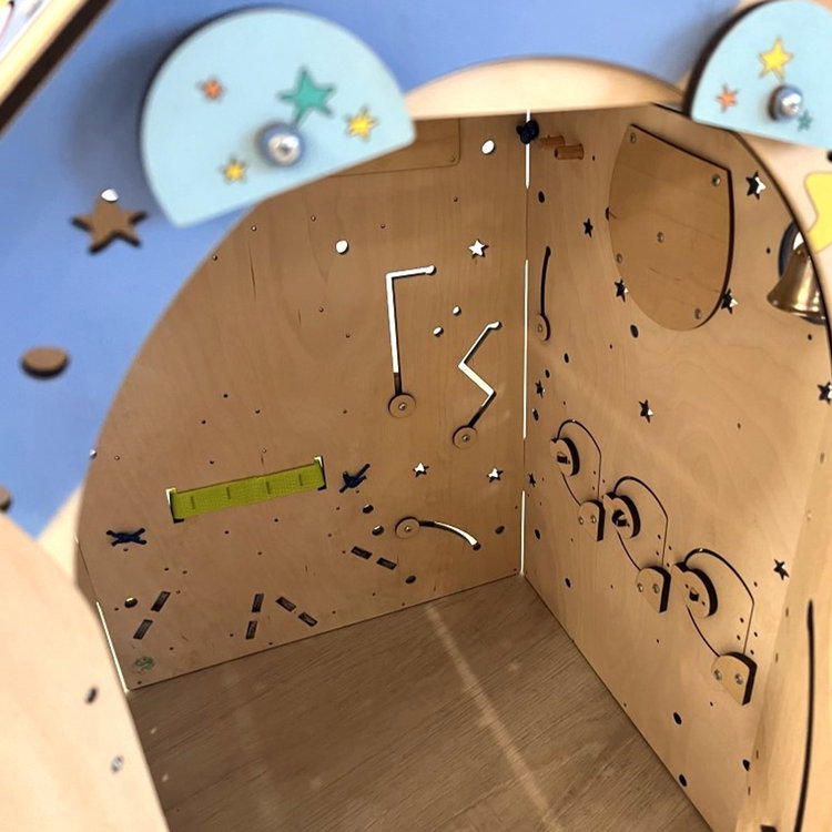 Образователна Къщичка с LED осветление Космос