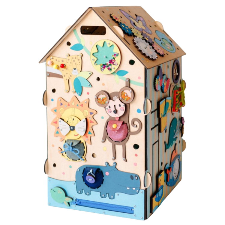 Образователна Къщичка с LED осветление ZOO