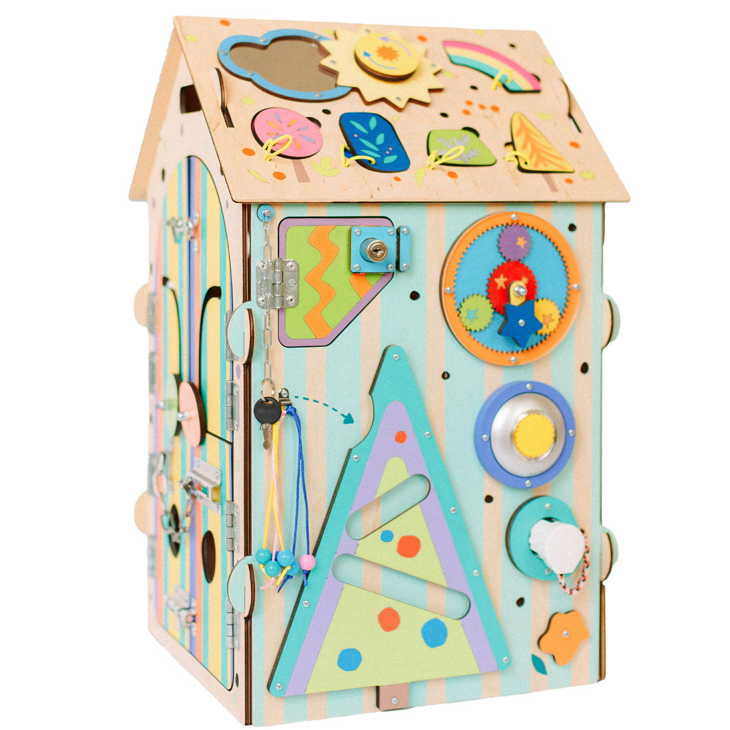 Образователна Къщичка с LED осветление ZOO