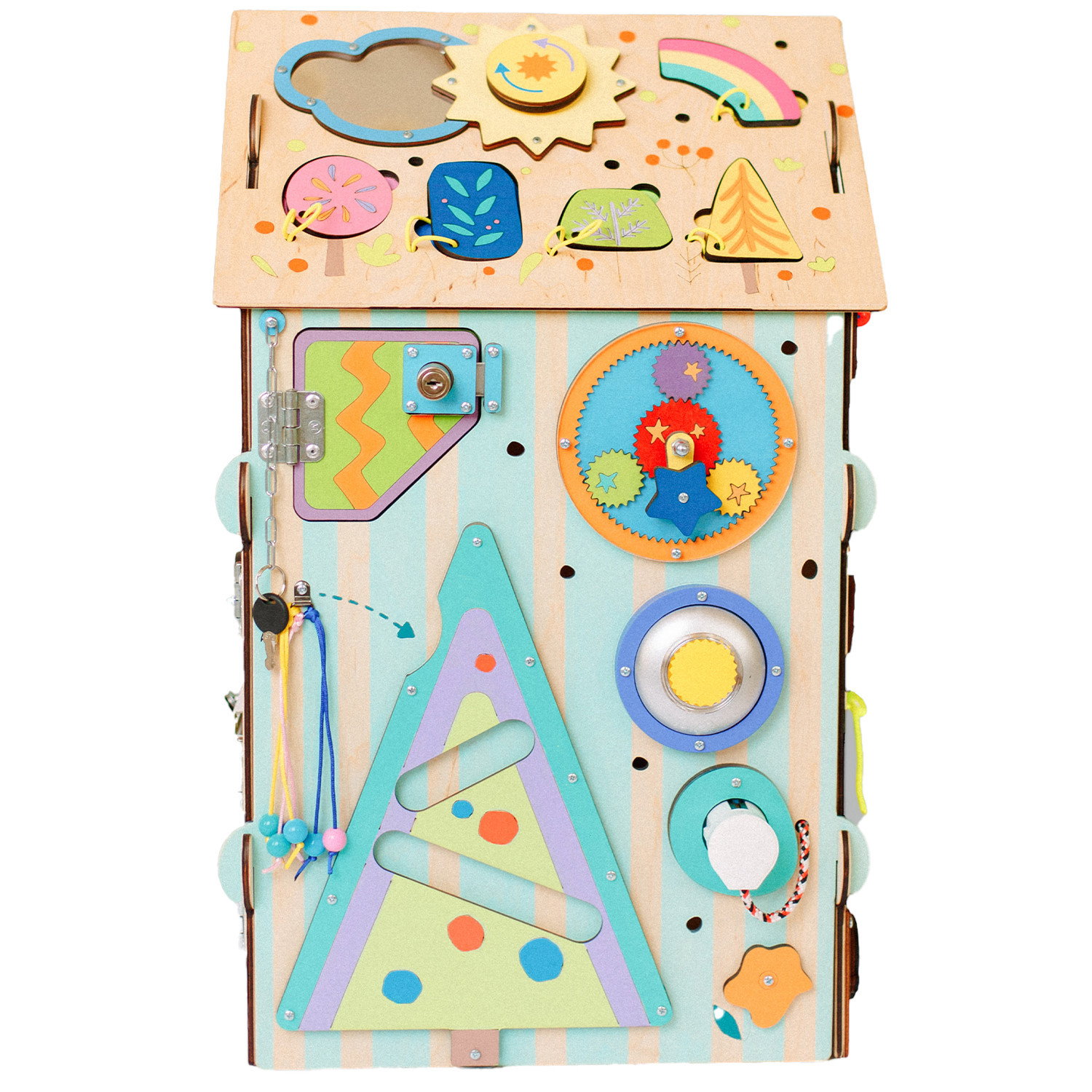 Образователна Къщичка с LED осветление ZOO