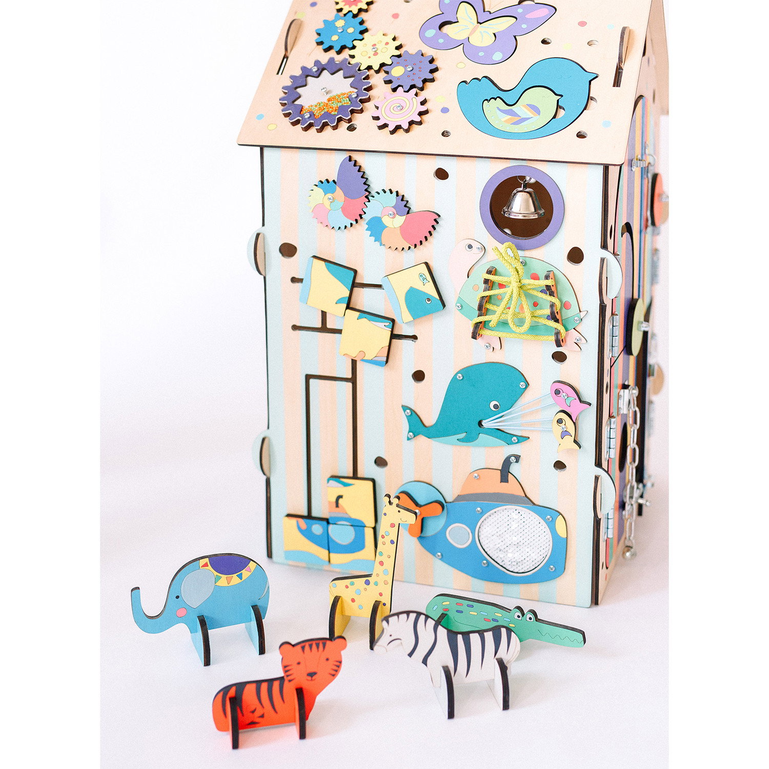 Образователна Къщичка с LED осветление ZOO