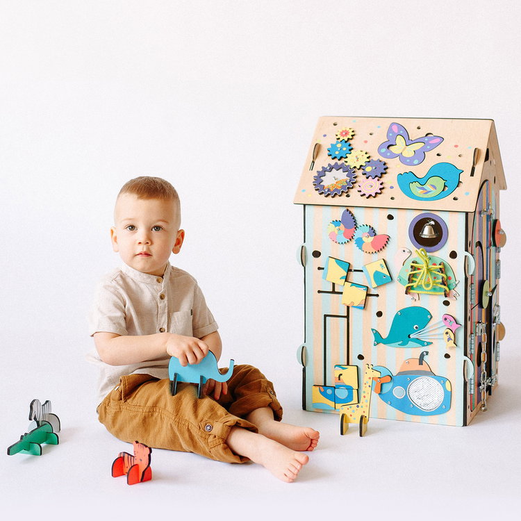 Образователна Къщичка с LED осветление ZOO