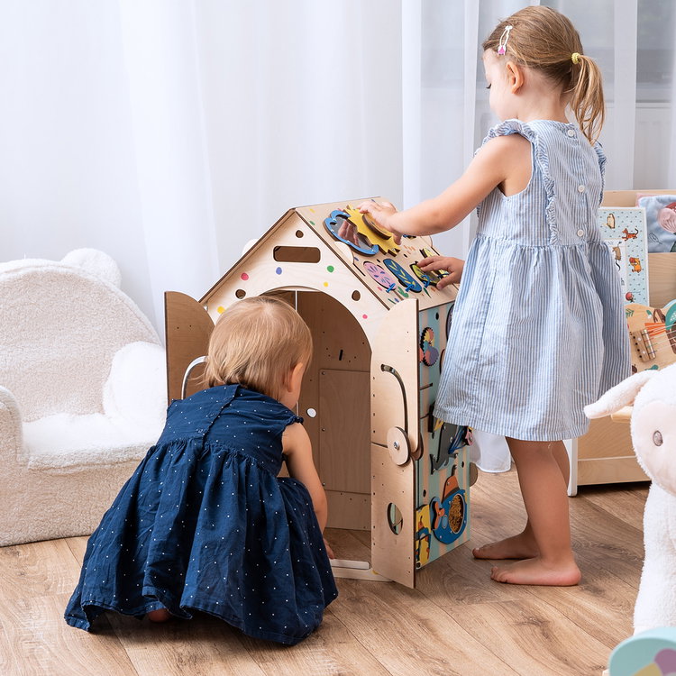 Образователна Къщичка с LED осветление ZOO