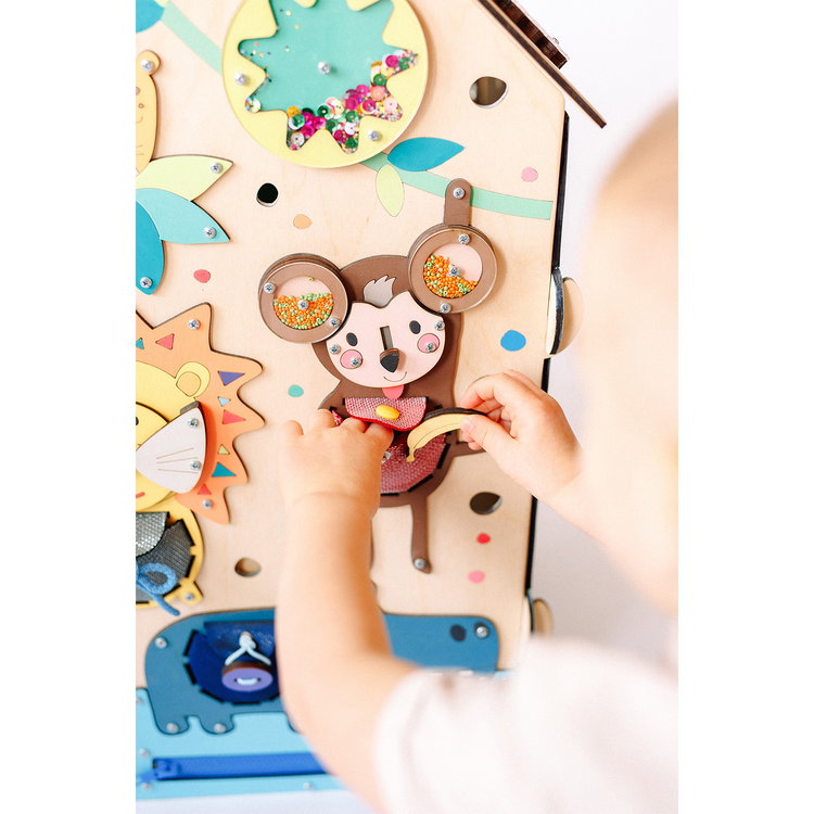 Образователна Къщичка с LED осветление ZOO