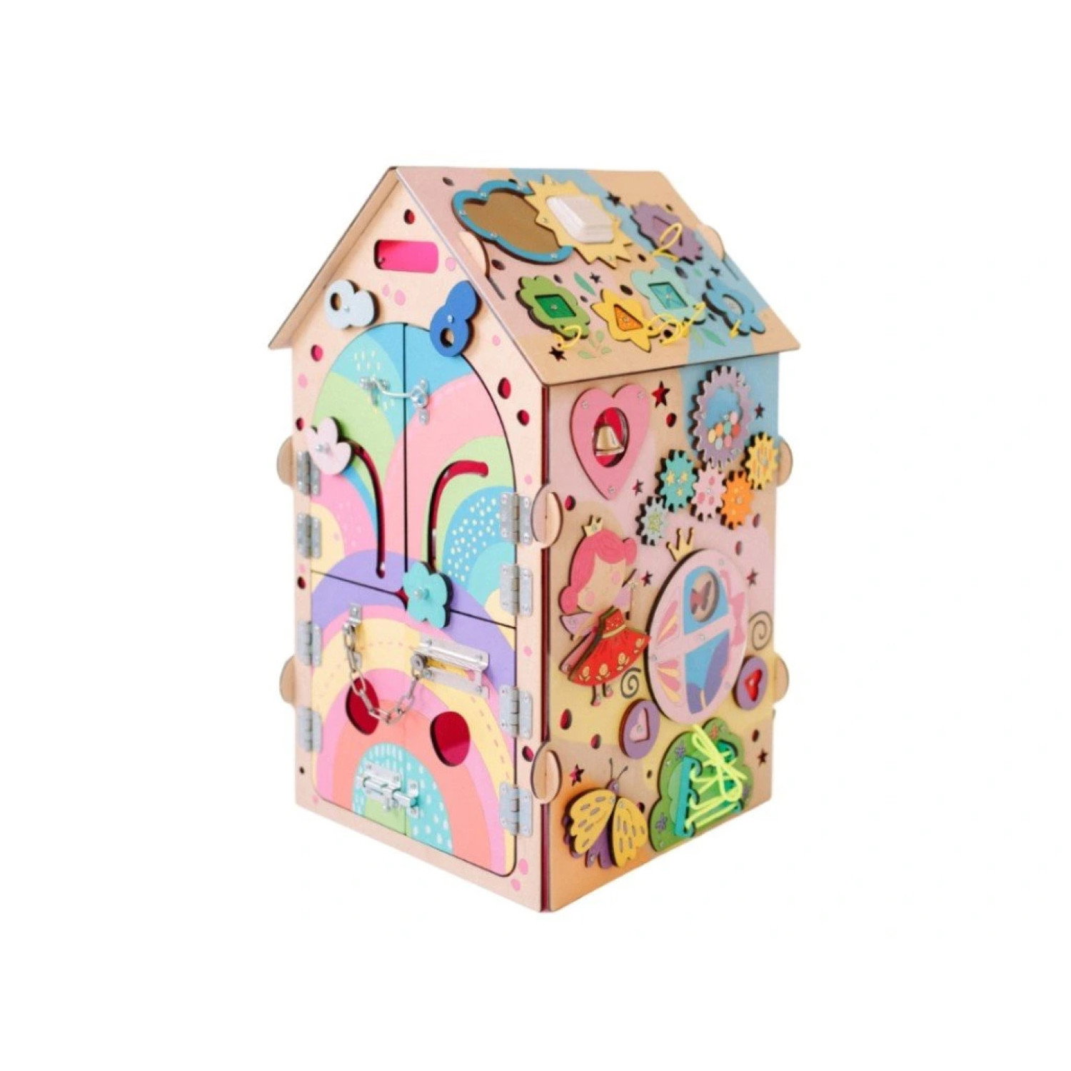 Образователна Къщичка за Принцеси с LED осветление